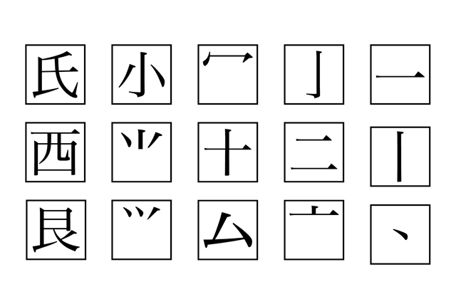 文字入力で注意したい部首漢字